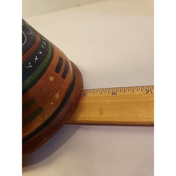 Mexican Vintage 1939 Rustic Pottery Ceramic Vase - Picture 6 of 9